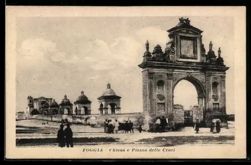 AK Foggia, Chiesa e Piazza delle Croci