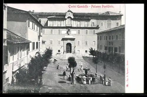 AK Castel Gandolfo, Palazzo Pontificio
