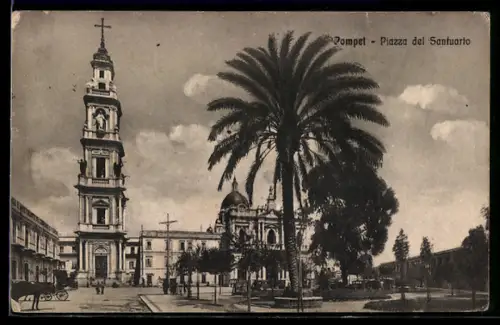 AK Pompei, Piazza del Santuario