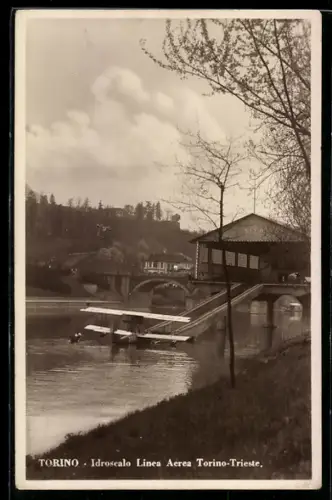 AK Torino, Idroscalo Linea Aerea Torino-Trieste