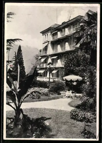 AK Merano, Hotel Aosta con giardino e palme
