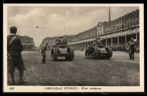 AK Torino, Carosello storico, Armi moderne