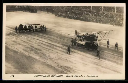 AK Torino, Carosello Storico, Epoca Attuale, Aeroplani