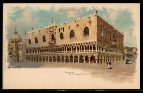 Lithographie Venezia, Palazzo Dulcale