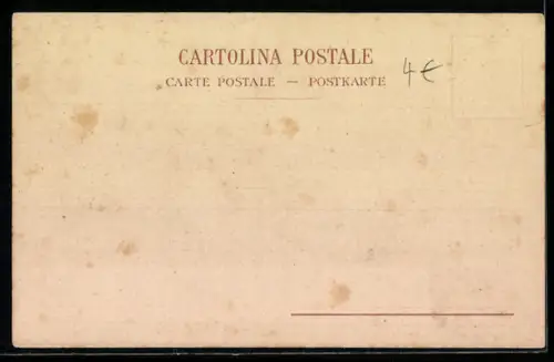 Lithographie Capri, Strada de Anacapri