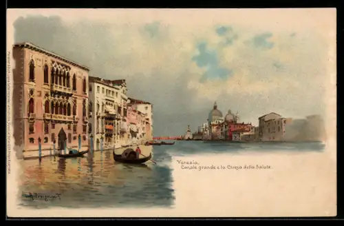 AK Venezia, Canale grande e la Chiesa della Salute