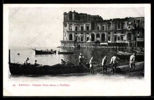 AK Napoli, Palazzo Donn`Anna a Posillipo