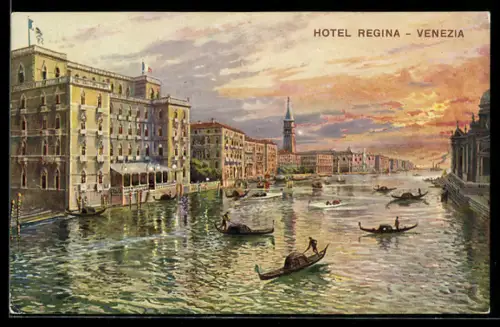 AK Venezia, Hotel Regina am Grand Canal