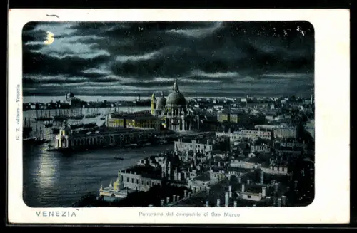 AK Venezia, Panorama dal campanile di San Marco