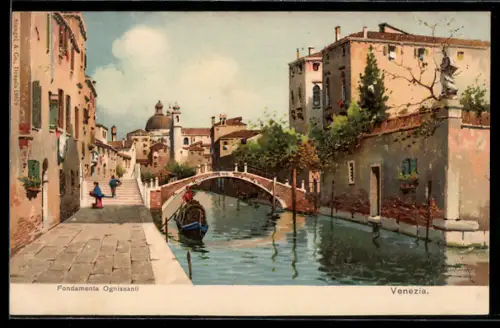 Lithographie Venezia, Fondamenta Ognissanti