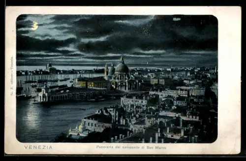 AK Venezia, Panorama dal campanile di San Marco