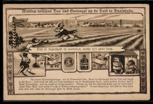 AK Buxtehude, Märchen vom Hasen und Igel