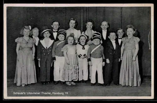 AK Hamburg, Scheuer`s Litiputaner Theater