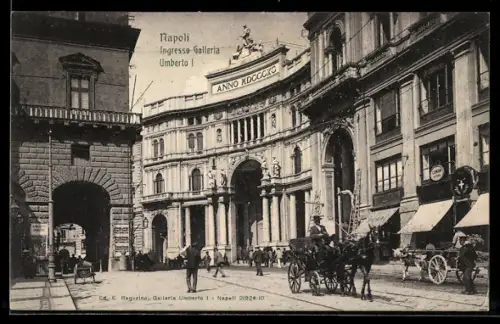 AK Napoli, Ingressa Galleria Umberto I