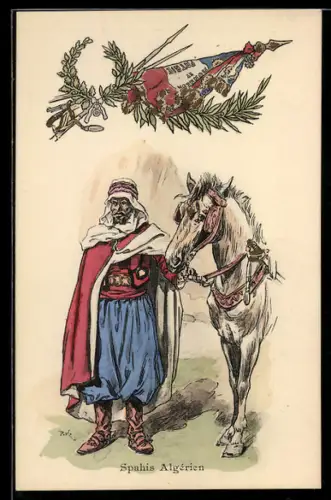 AK arabischer Soldat, Spahis Algerien