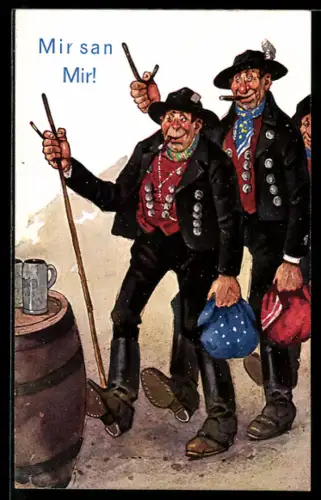 AK Mir san mir!, Lustige Bayern