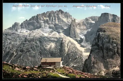 AK Zsigmondyhütte, Berghütte gegen Elferkogel