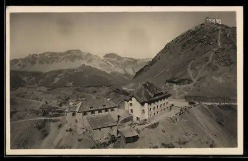 AK Passo dello Stelvio, Passo dello Stelvio colla Cima tre Lingue