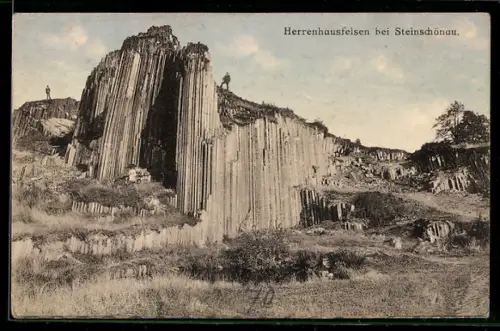 AK Steinschönau, Herrenhausfelsen