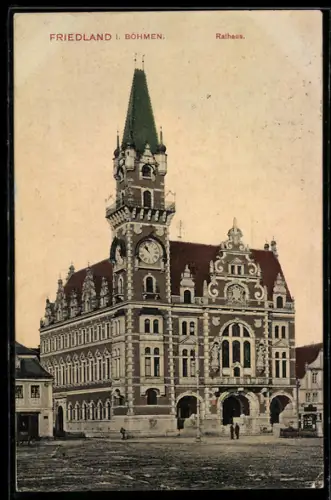 AK Friedland i. B., Rathaus