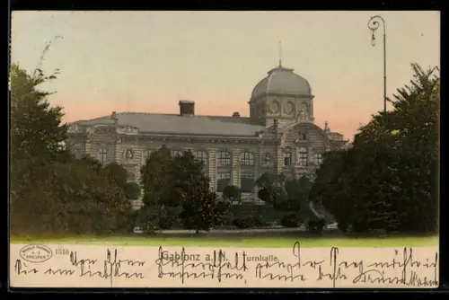 AK Gablonz a. N., Turnhalle