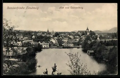 AK Hirschberg, Blick vom Tschöpelberg