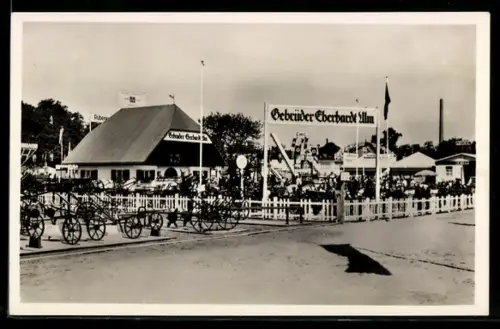 AK Leipzig, Reichsnährstandschau 1939, Eingang zum Gasthaus Gebrüder Eberhardt Ulm