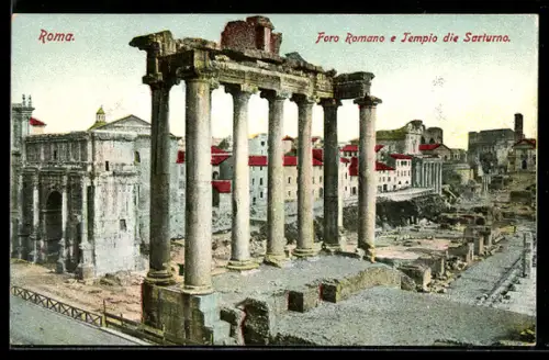 AK Roma, Foro Romano e Tempio die Sarturno