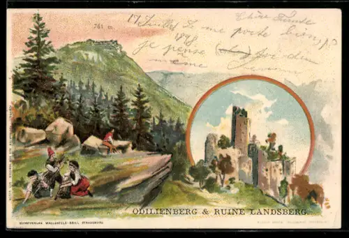 AK Odilienberg, Ruine Landsberg