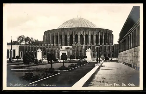 AK Düsseldorf, Gesolei 1926, Planetarium