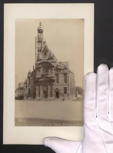 Fotografie Ansicht Paris, St. Etienne du Mont, Grossformat 16 x 25cm