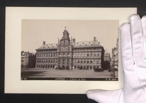 Fotografie Ansicht Anvers, L`Hôtel de Ville