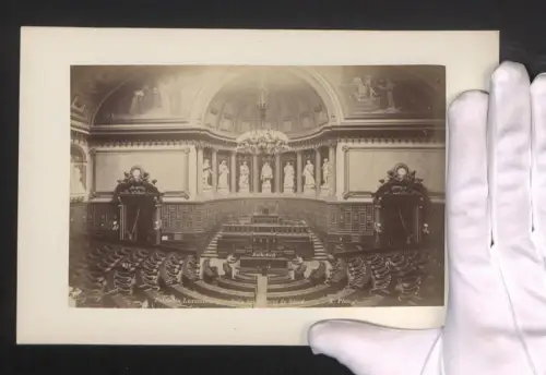 Fotografie Ansicht Paris, Palais, Salle des Séances du Sénat, Palais du Luxembourg