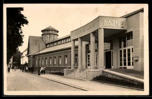 AK Lazné Podebrady, Hlavní budova uhlicitých koupeli