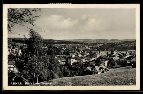 AK Arnau, Blick vom Westen