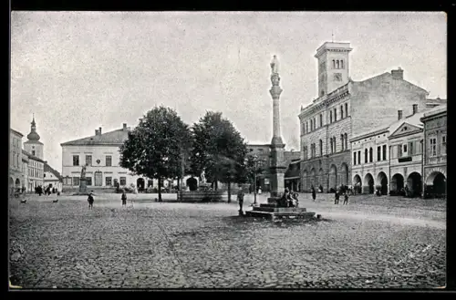 AK Frenstát pod Radhostem, Námestí