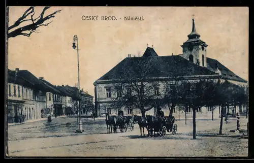 AK Ceský Brod, Námestí