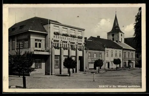 AK Bakov nad Jizerou, Mestské sporitelna