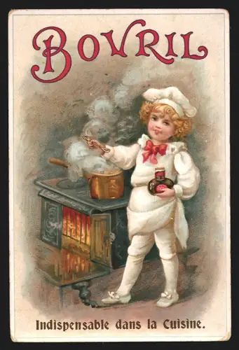 Sammelbild Bovril, Indispensable dans la Cuisine