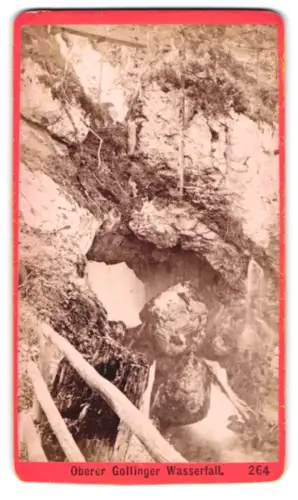 Fotografie Baldi & Wüthle, Salzburg, Ansicht Golling, Oberer Gollinger Wasserfall