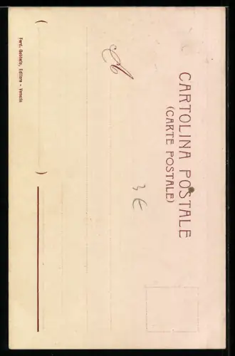 Künstler-AK Venezia, Rio Albrizzi