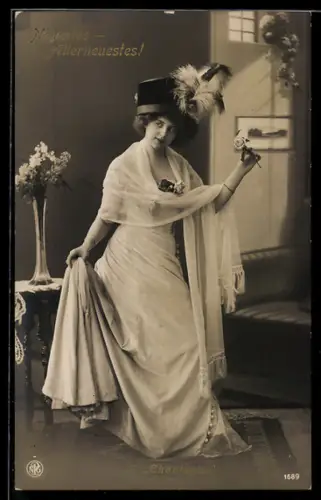 AK Neuestes - Allerneuestes!, Mode Chantecler à la Rostand