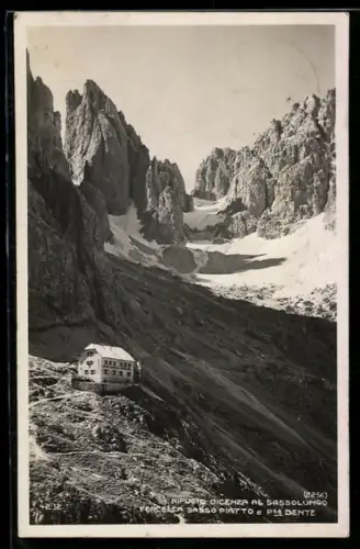 AK Rifugio Vicenza al Sassolungo, Rifugio, Forcella Sasso e Pta. Dente