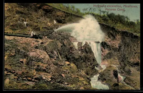AK Panama Canal, Hydraulic excavation, Miraflores