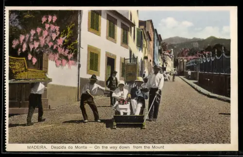 AK Madeira, Descida do Monte