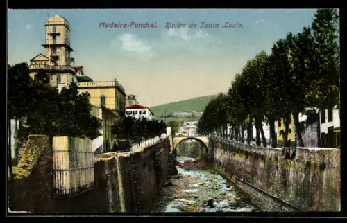 AK Madeira-Funchal, Riviere de Santa Luzia