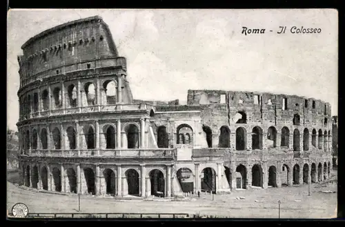 AK Roma, il colosseo