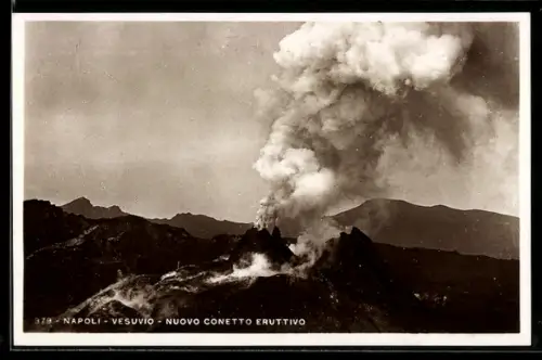 AK Napoli, Vesuvio, Nuovo Conetto Eruttivo, Vulkanaktivitäten