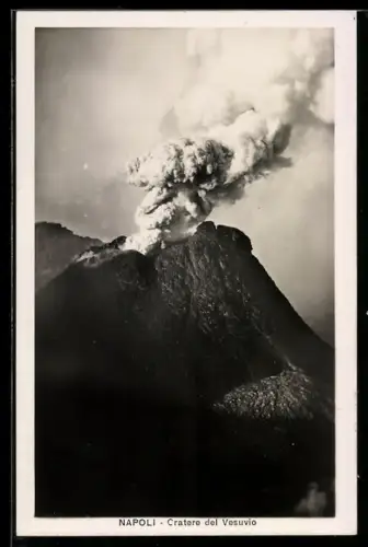 AK Napoli, Cratere del Vesuvio