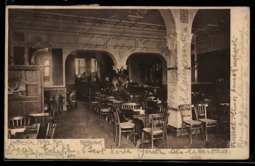 AK Kiel, Continental Hotel, Restaurant